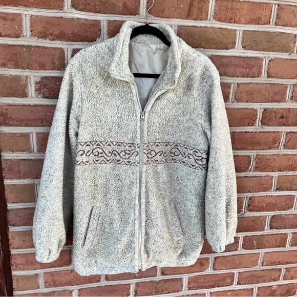 Reversible fleece coat. Great for walking, hiking, shopping and city streets M - Picture 13 of 13